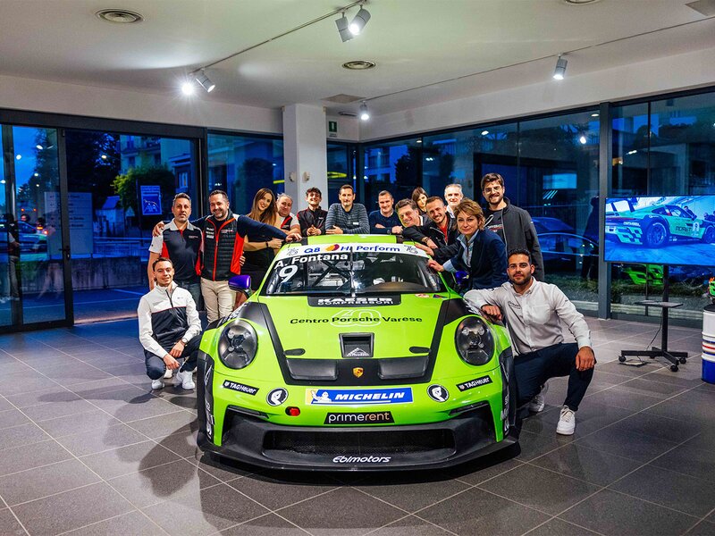 Evento Disvelo Porsche GT3 Carrera Cup Italia 2023 - Aprile 2023