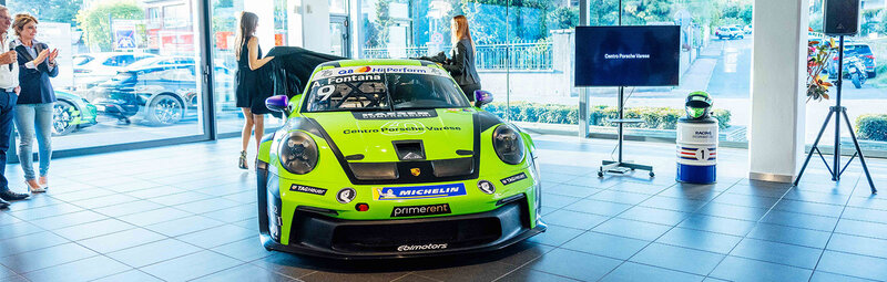 Evento di disvelo Porsche 911 GT3 Cup #9 - Porsche Carrera Cup Italia 2023